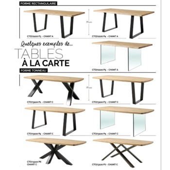 Table a carte