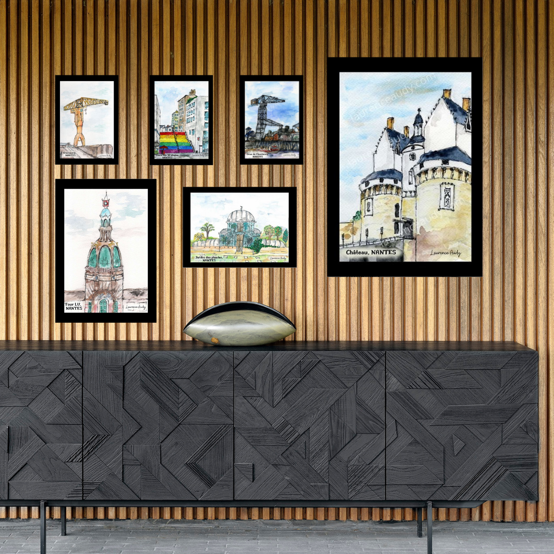 Nantes Château Grue Jaune escalier grue noire tour LU théâtre buffet Ethnicraft 1 Nantes Château Grue Jaune escalier grue noire tour LU théâtre buffet Ethnicraft 1