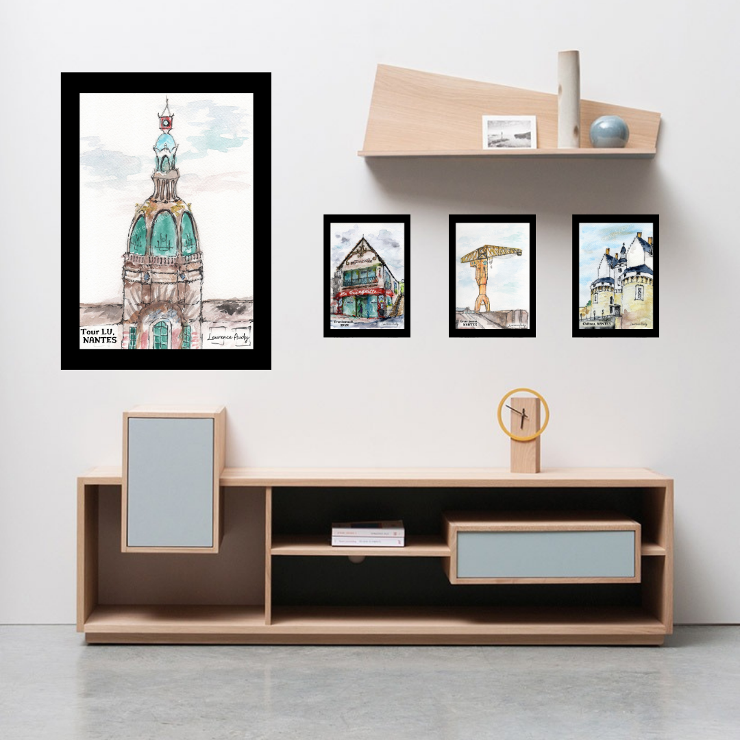 Nantes tour LU guinguette grue jaune château meuble TV Drugeot 1 Nantes tour LU guinguette grue jaune château meuble TV Drugeot 1