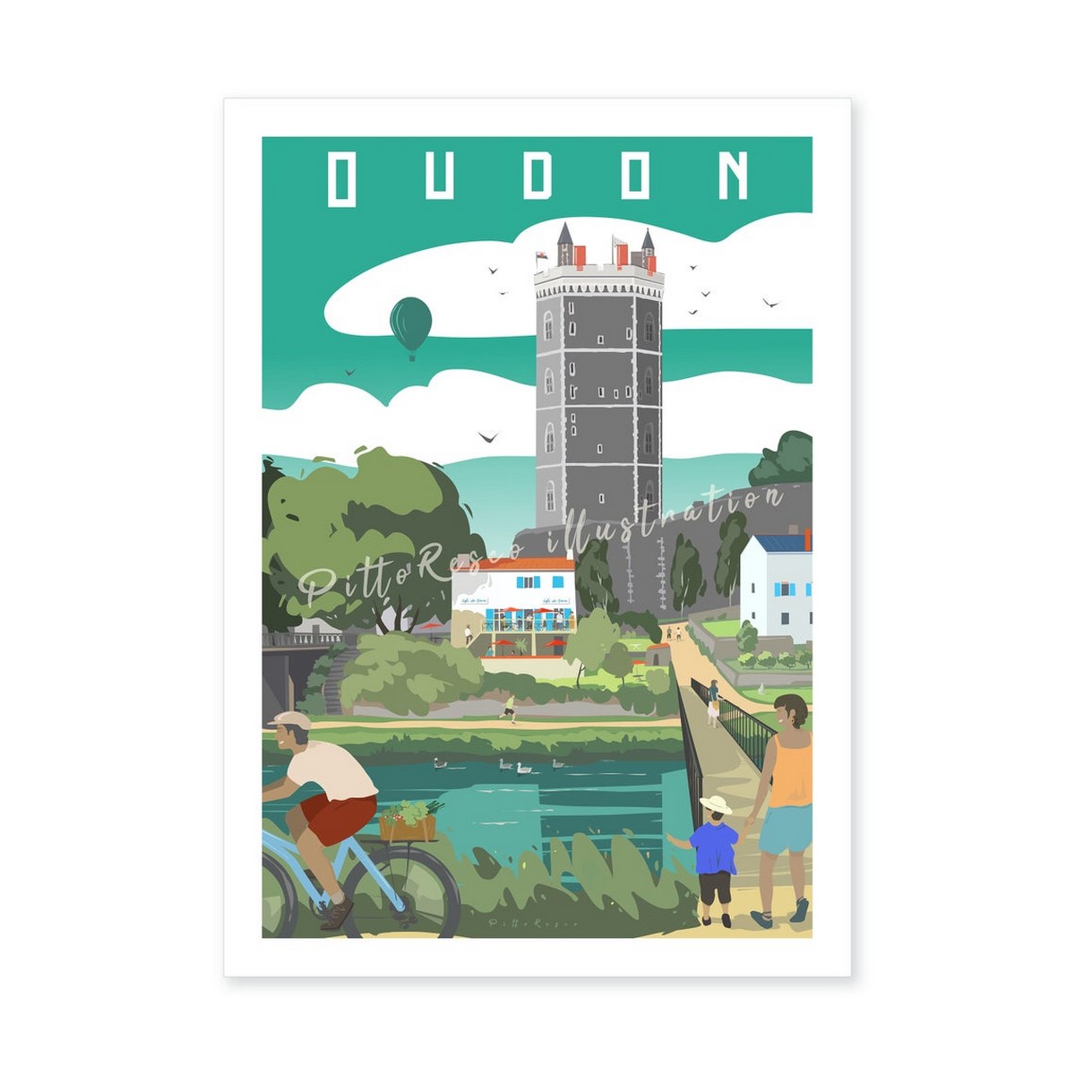oudon affiche