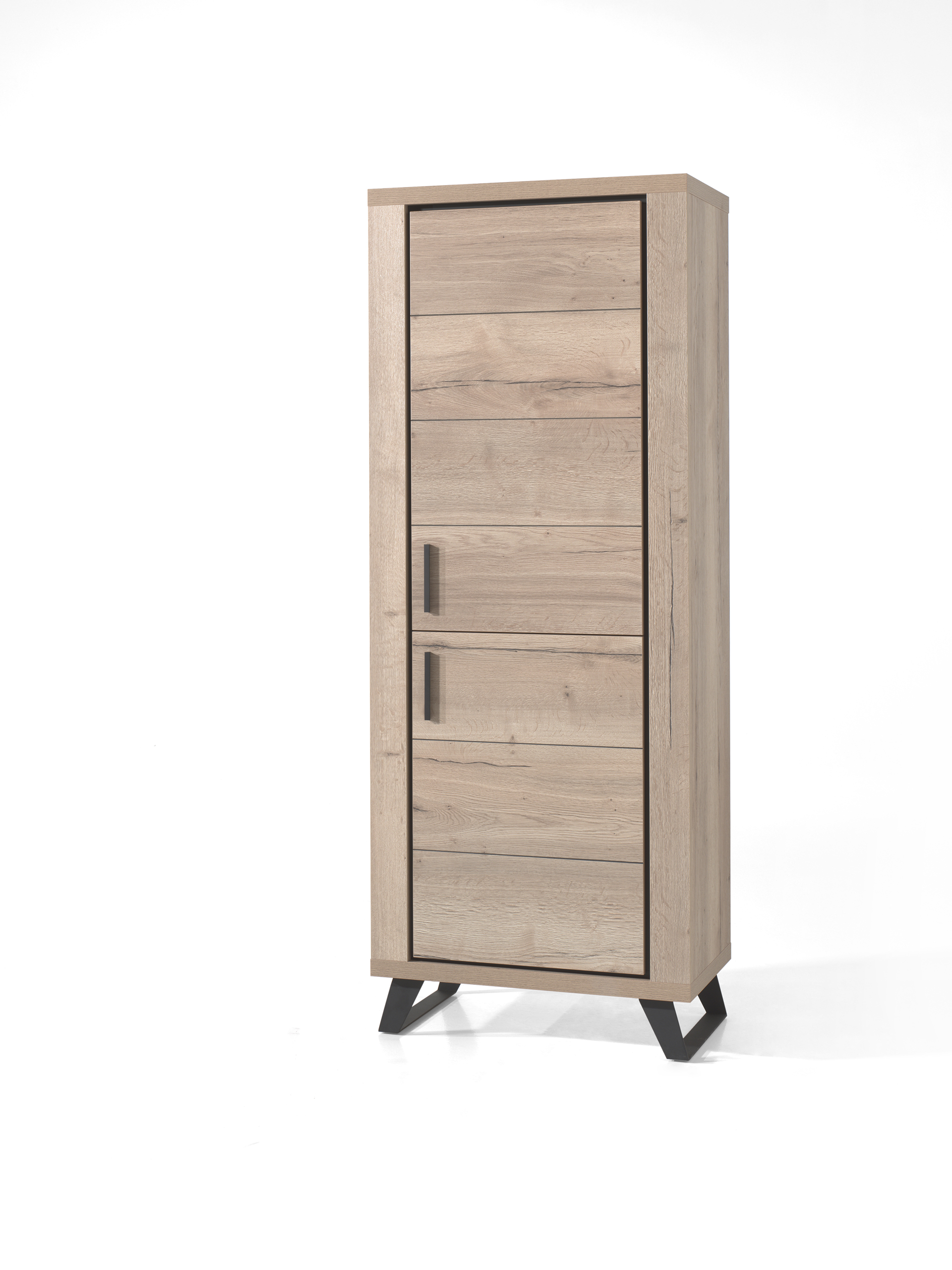 Vitrine 2 volle deuren 1