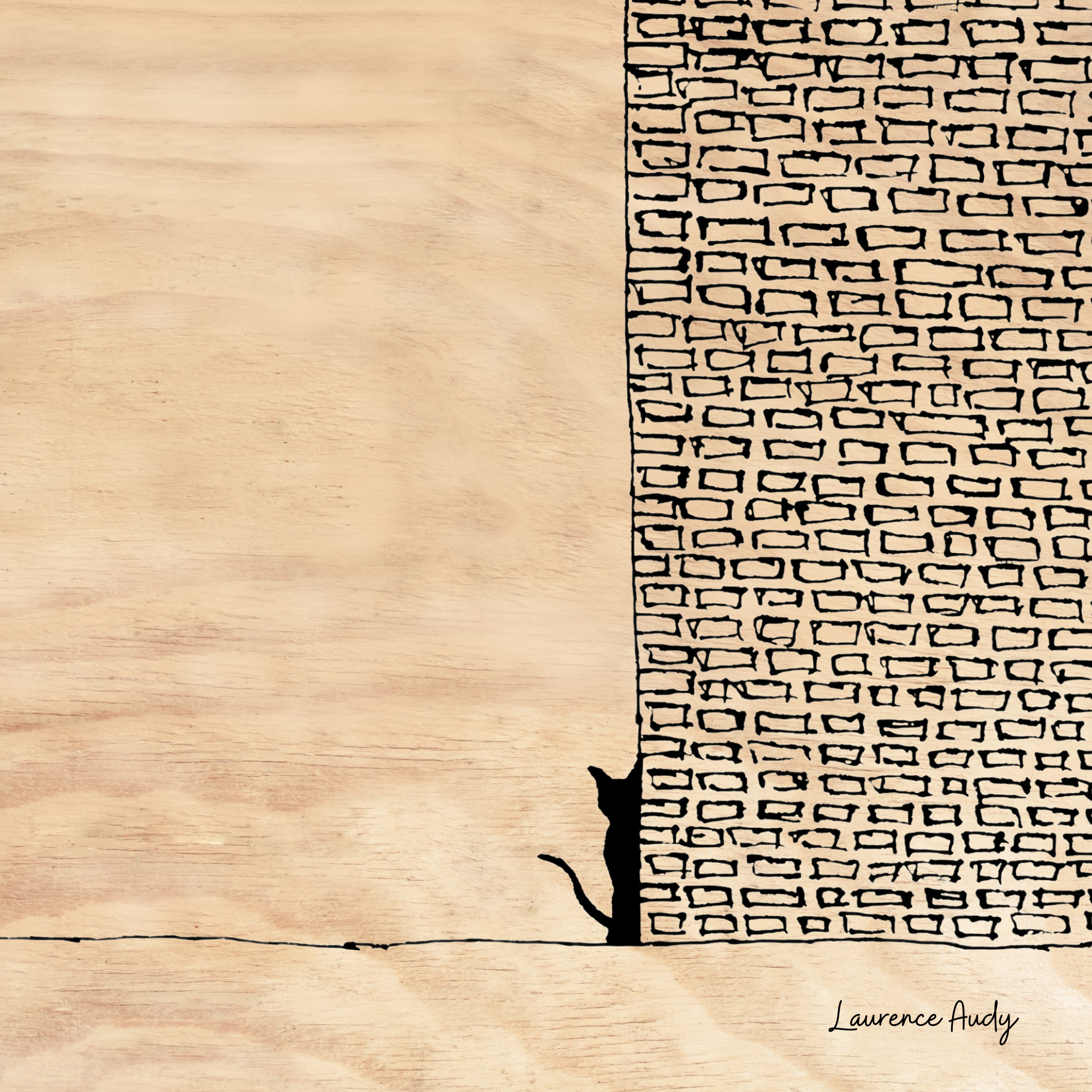 BOIS CHAT 03 20X20 BOIS CHAT 03 20X20