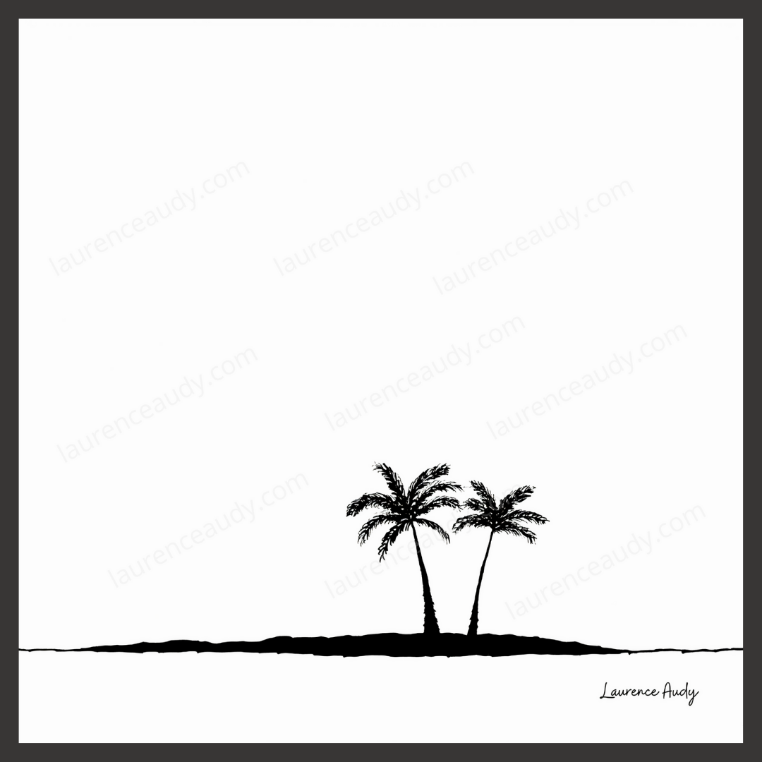 NB PLAGE 04 CARRE filigrane kawaï noir NB PLAGE 04 CARRE filigrane kawaï noir