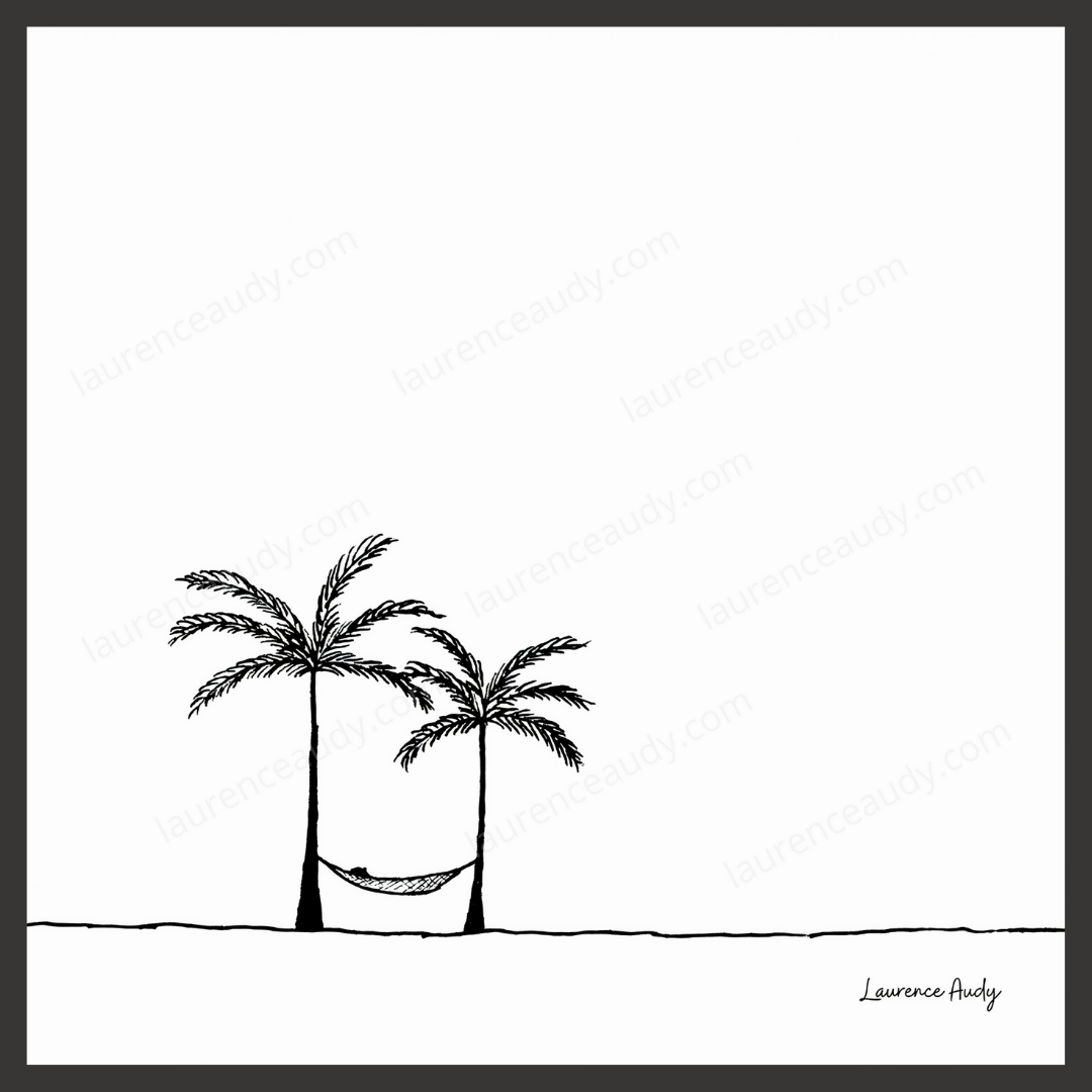 NB PLAGE 05 CARRE filigrane kawaï noir NB PLAGE 05 CARRE filigrane kawaï noir