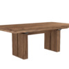 12066 Teak Double extendable dining table p