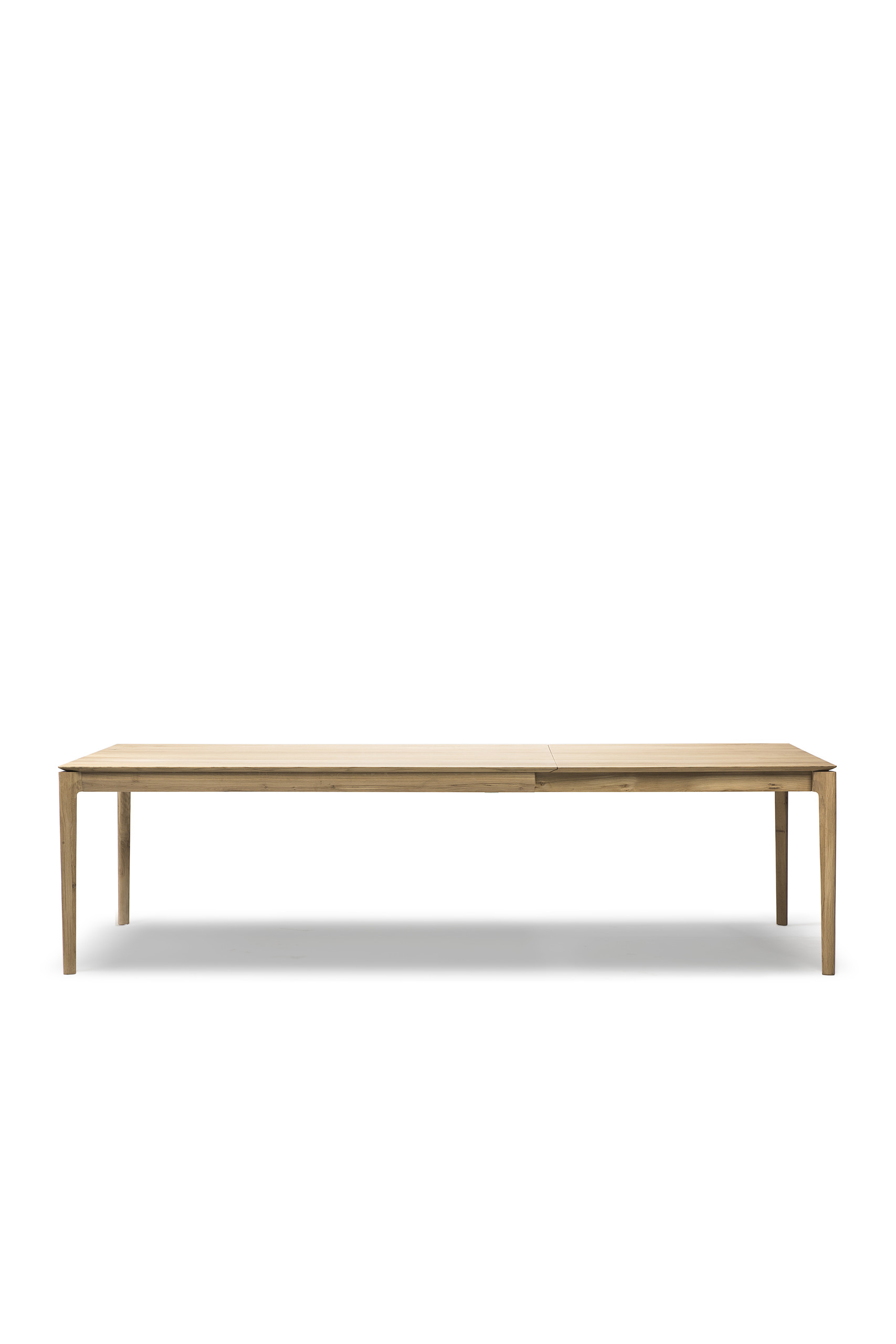 51504 Oak Bok extendable dining table extended 3 scaled