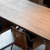 50571 Oak Slice dining table