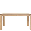 50571 Oak Slice dining table f