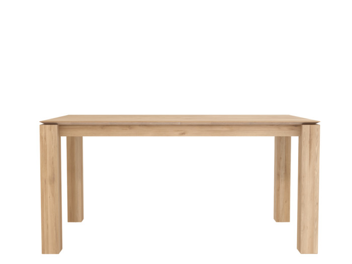 50571 Oak Slice dining table f