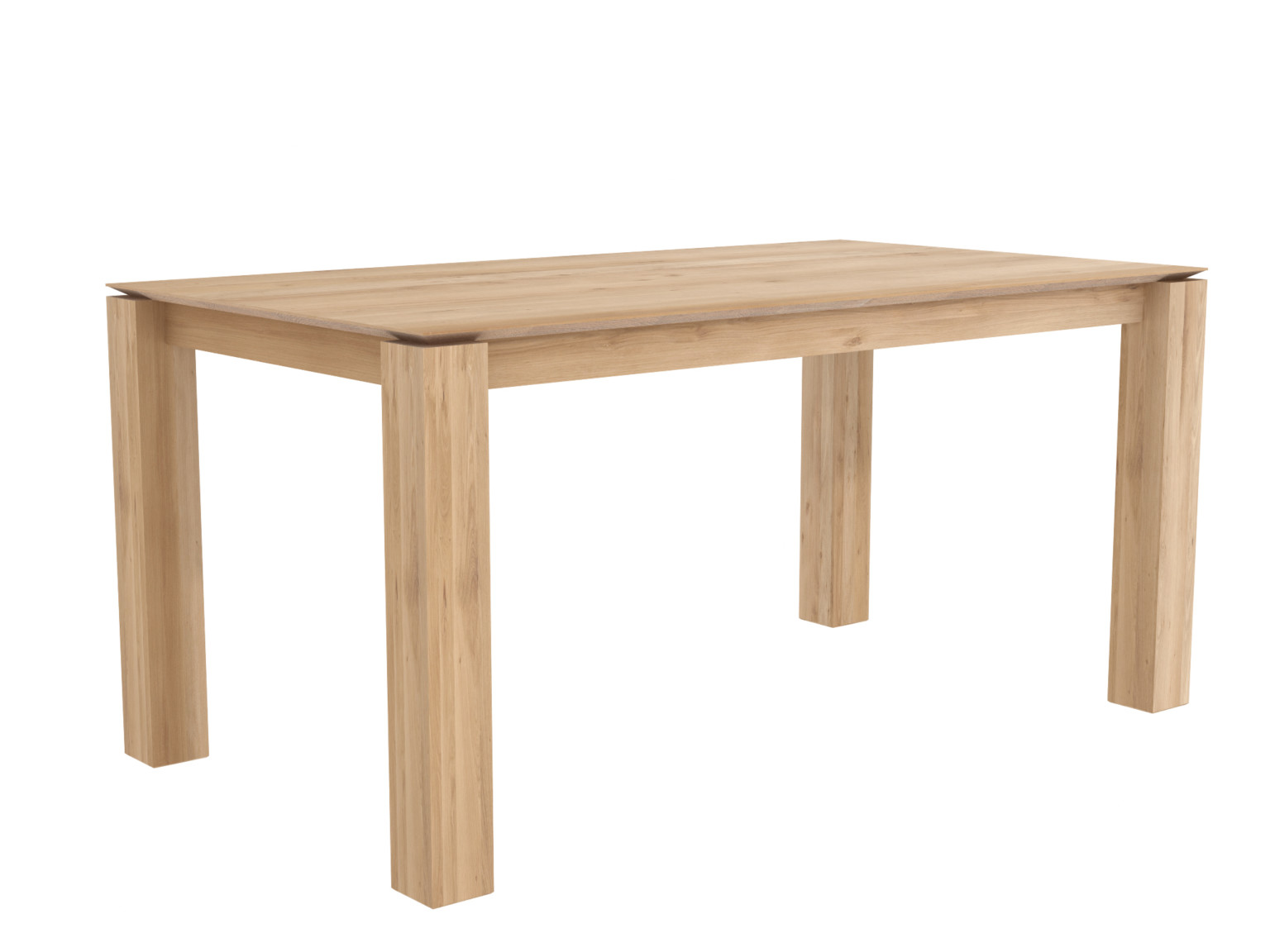 Table Slice chêne Ethnicraft Home votre magasin de meuble et déco