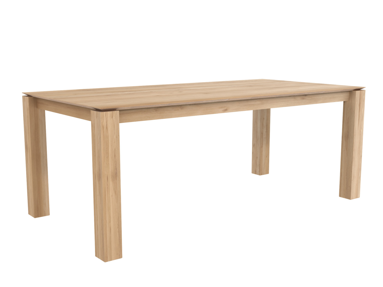 Table Slice chêne Ethnicraft Home votre magasin de meuble et déco