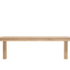 50575 Oak Slice dining table f