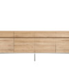 50951 Oak Ligna sideboard 4 opening doors 4 drawers f