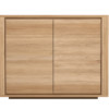 51370 Oak Shadow sideboard 2 doors f