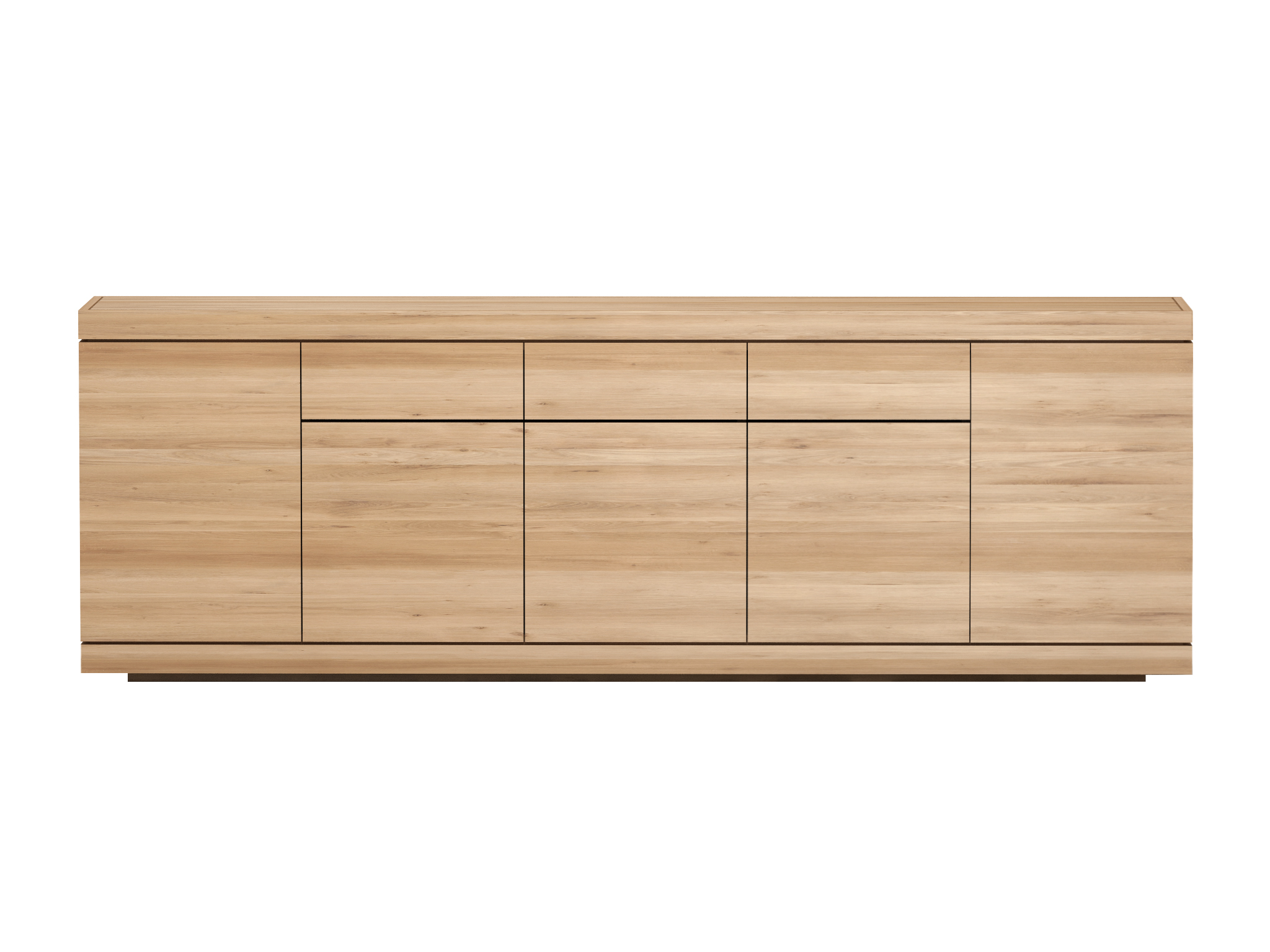 51393 Oak Burger sideboard 5 doors 3 drawers f