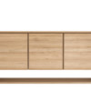 51437 Oak Nordic sideboard 3 opening doors f