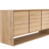 51437 Oak Nordic sideboard 3 opening doors p