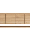 51438 Oak Nordic sideboard 4 opening doors f