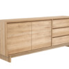 51451 Oak Wave sideboard 2 opening doors 3 drawers p