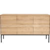 51464 Oak Whitebird sideboard 3 opening doors f scaled