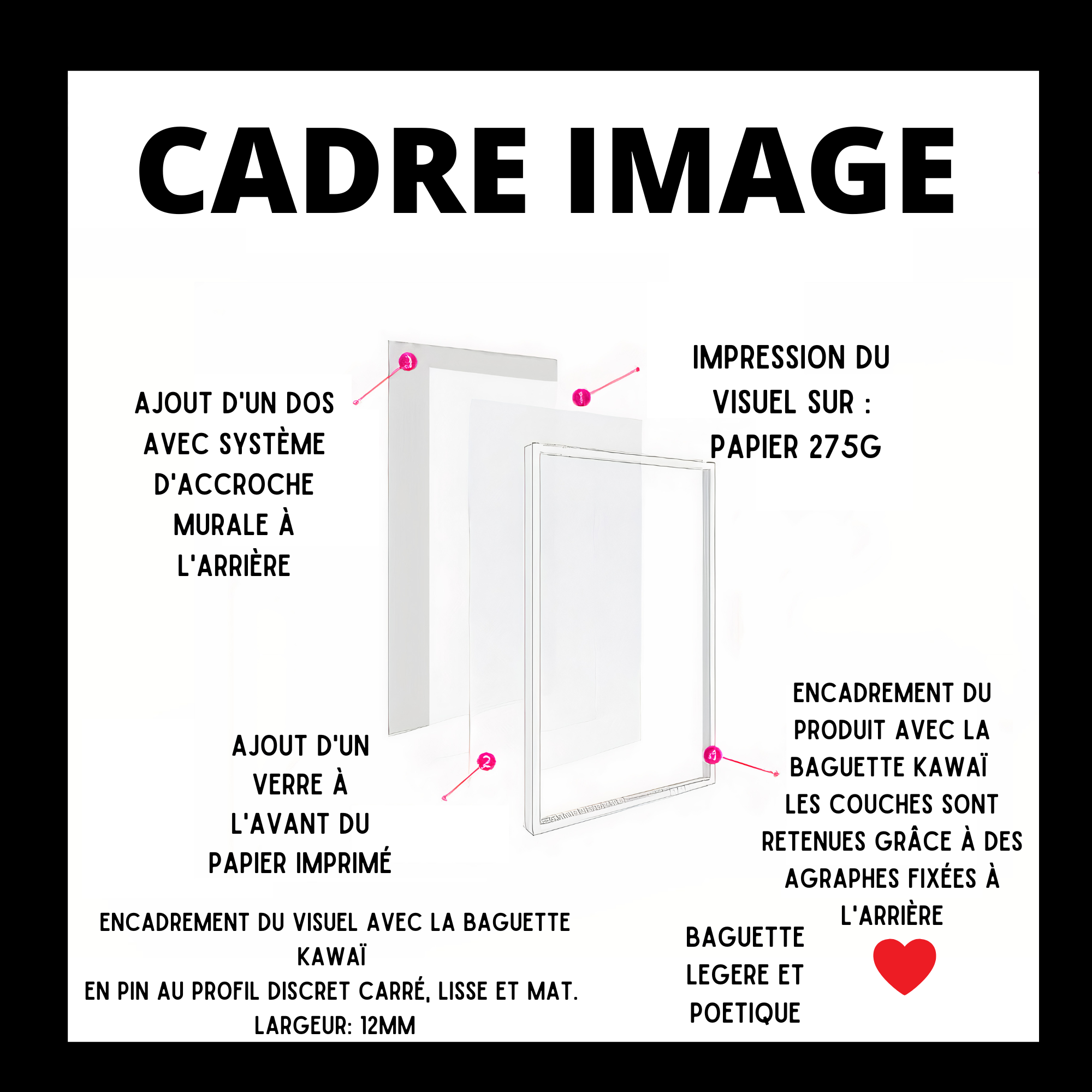 CADRE IMAGE KAWAï 3 CADRE IMAGE KAWAï 3