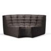 20213 N701 sofa round corner dark grey scaled
