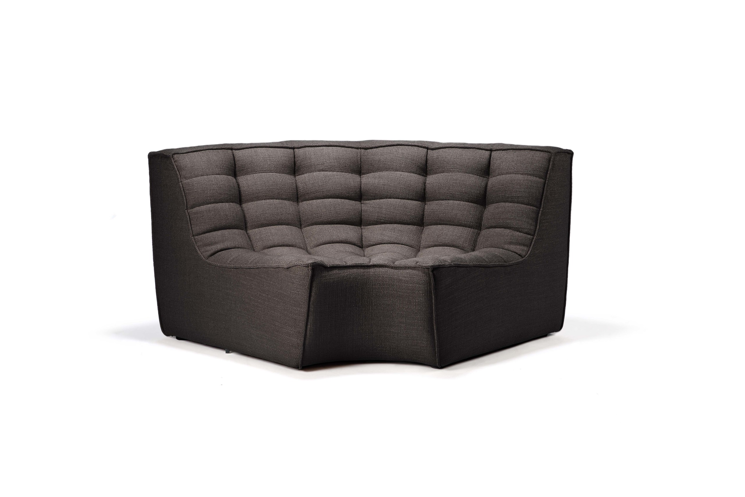 20213 N701 sofa round corner dark grey scaled