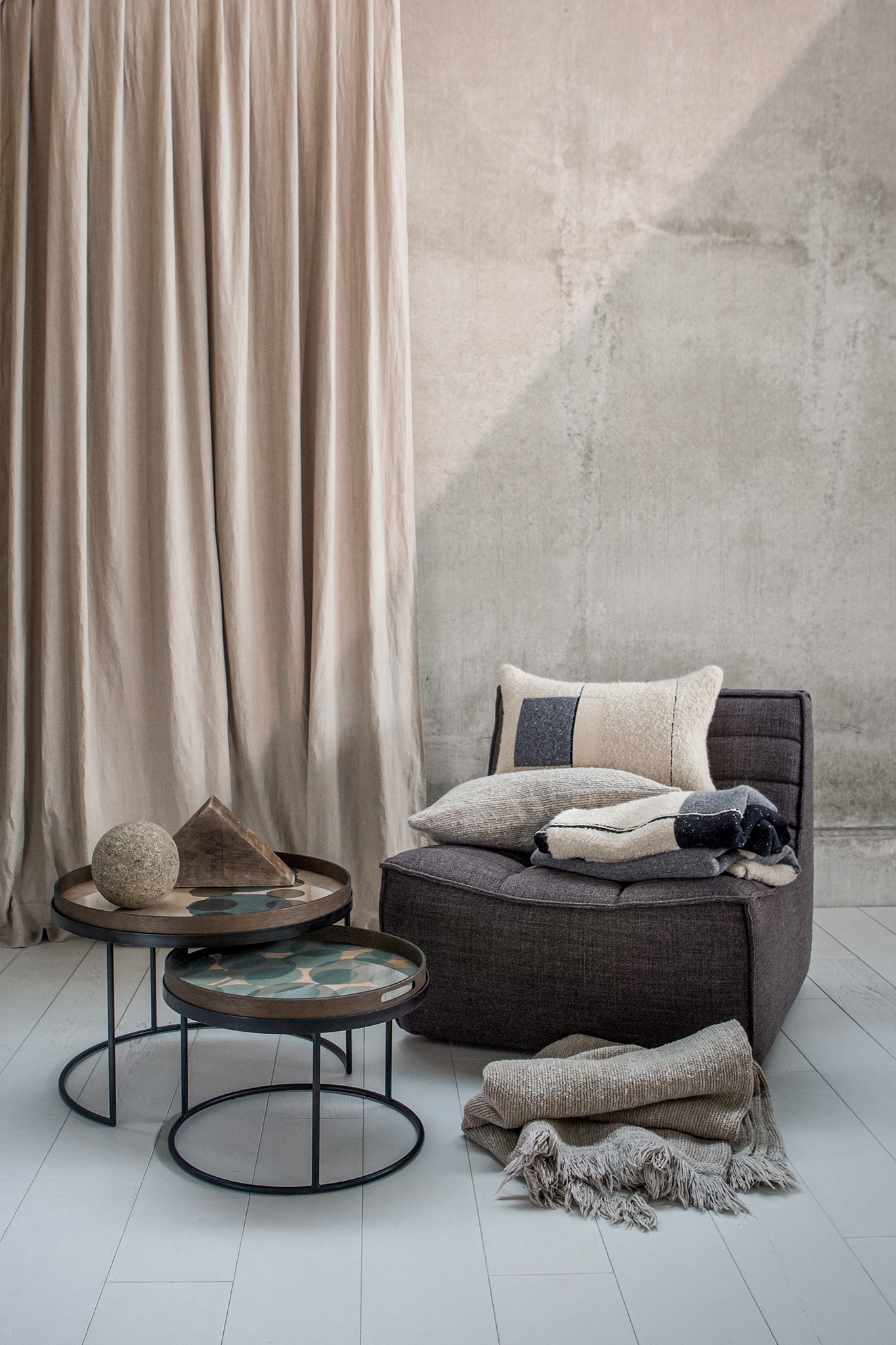 20232 N701 sofa 1 seater 20726 Round Tray Table Set 21035 Urban Cushion 21047 Urban Throw 20438 Connected Dots 20440 Slate Layered Dots