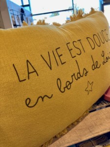 Coussin Sophie Janiere Bord De Loire Home Ancenis