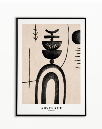 Affiche Abstract 01 Matcha Home Stgereon 1