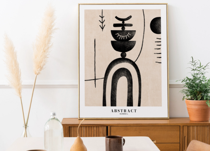 Affiche Abstract 01 Matcha Home Stgereon 2