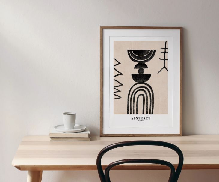 Affiche Abstract 03 Matcha Home Stgereon 2