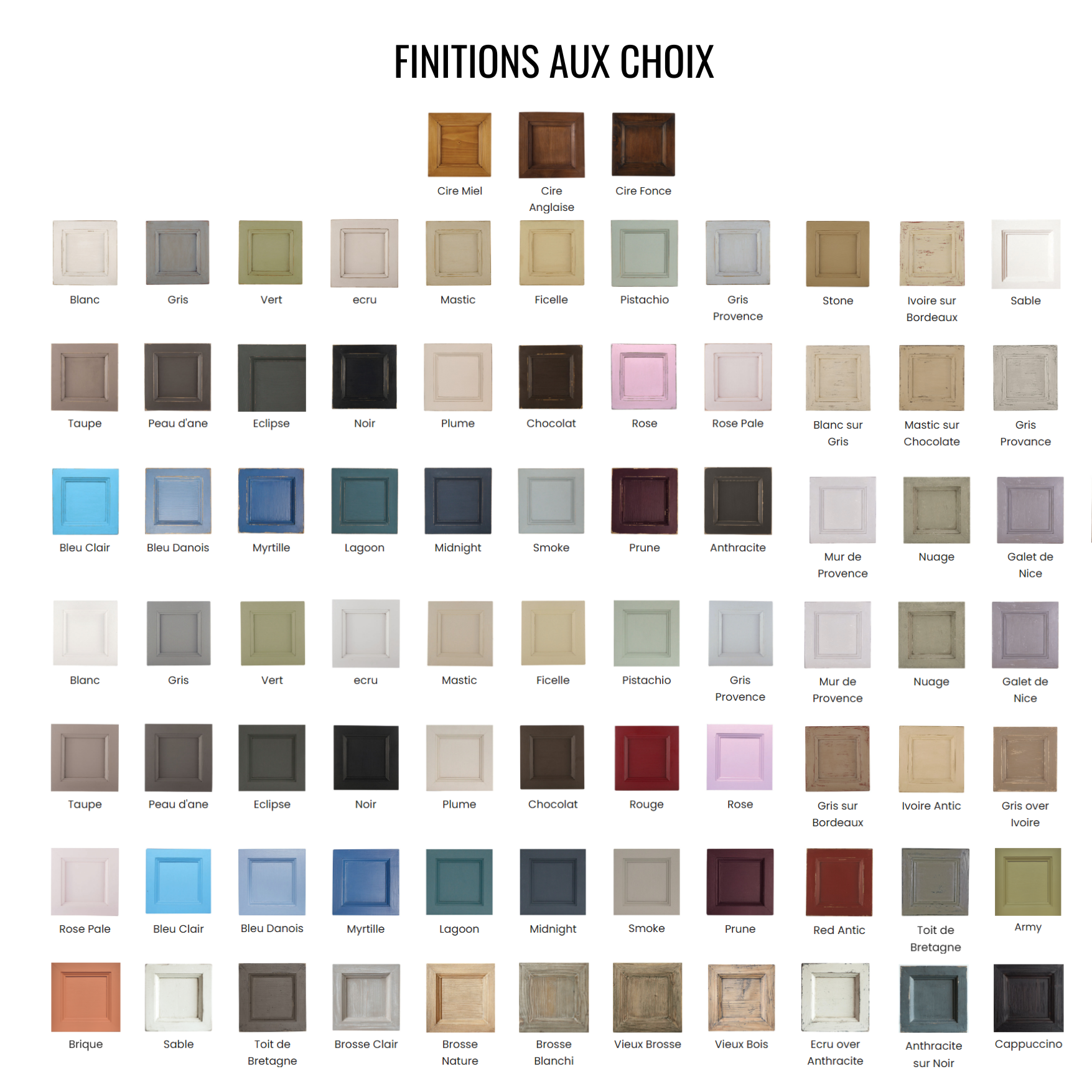 Finitions Vitrine Dis