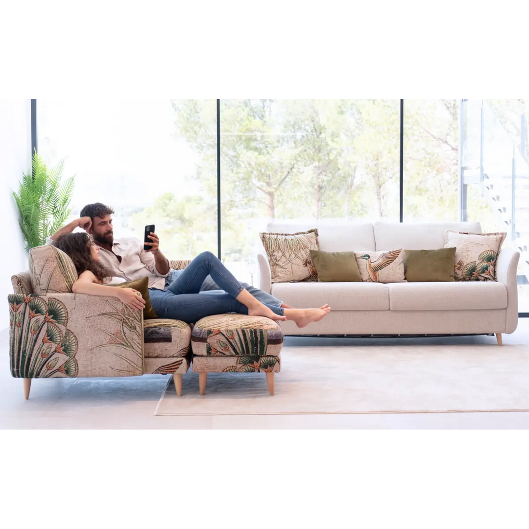 Home Canapé Lit Helsinki Fama Beige